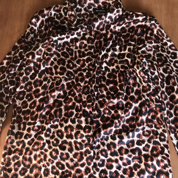 silk pajama set womens size 6 - Picture 3 of 4